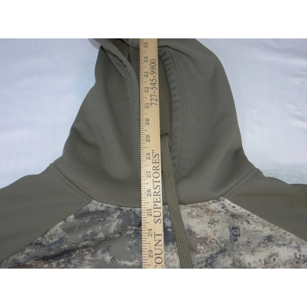 Scent-Lok Mens O2 Octane Camo Full Zip Fleece Hoodie Hunting Jacket 4109
